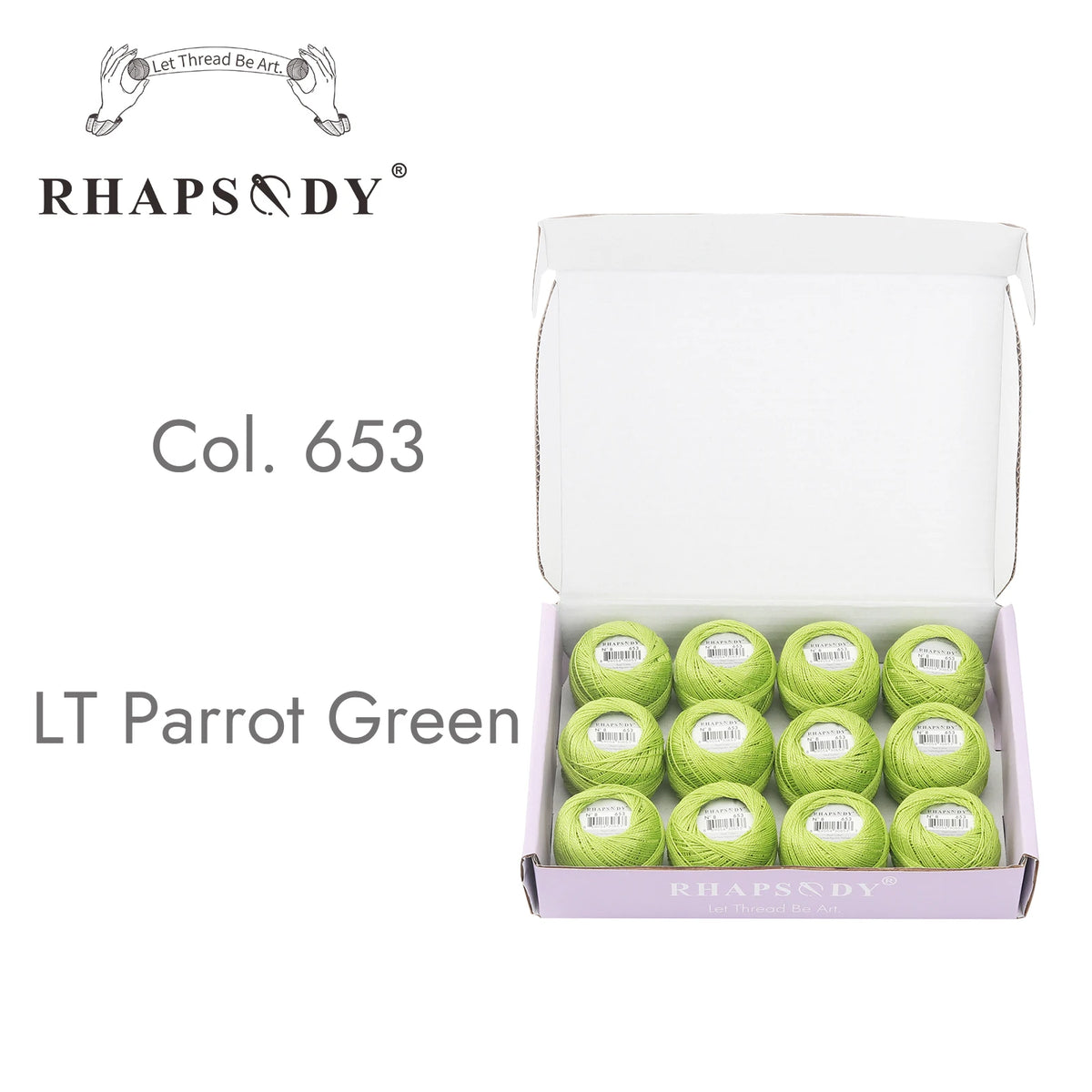 Fil Coton Perlé n°8 — Lot de 12 Boules — photo 138