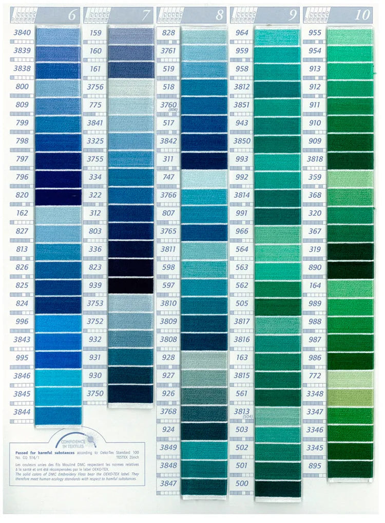 80 Fils à Broder Coton Multicolores — photo 14
