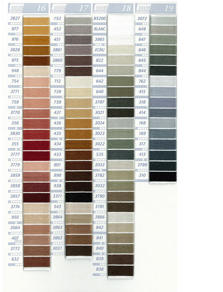 80 Fils à Broder Coton Multicolores — photo 16
