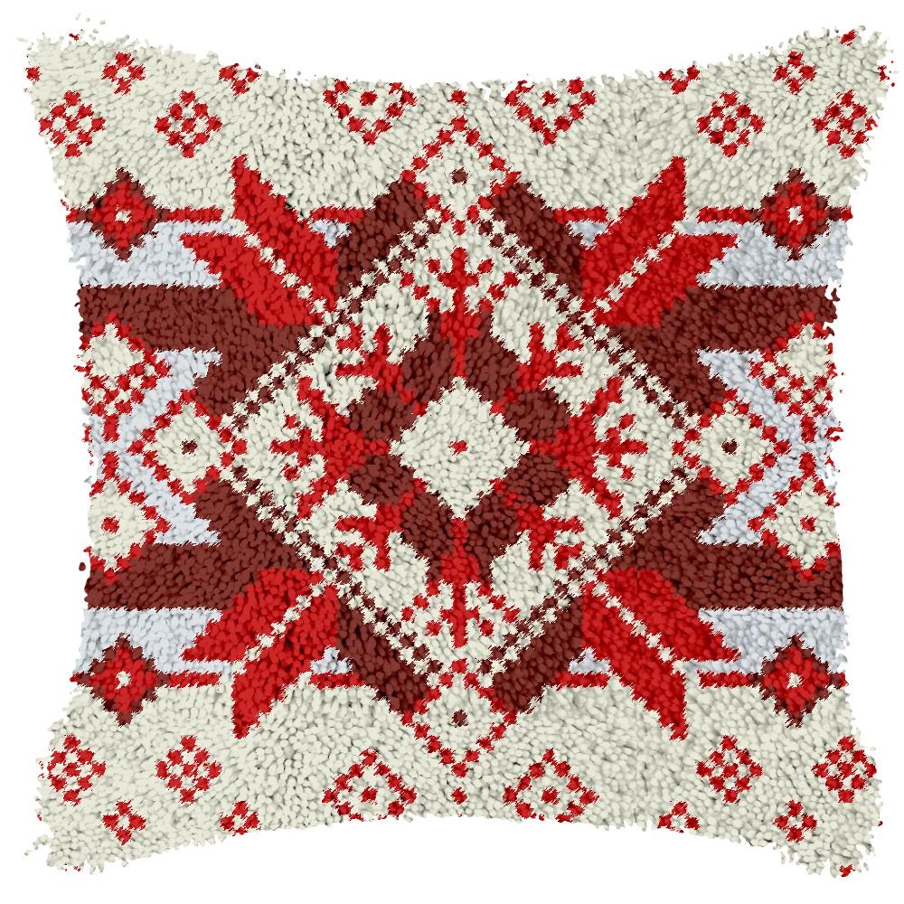 Kit Coussin Point Noué Géométrique — photo 23