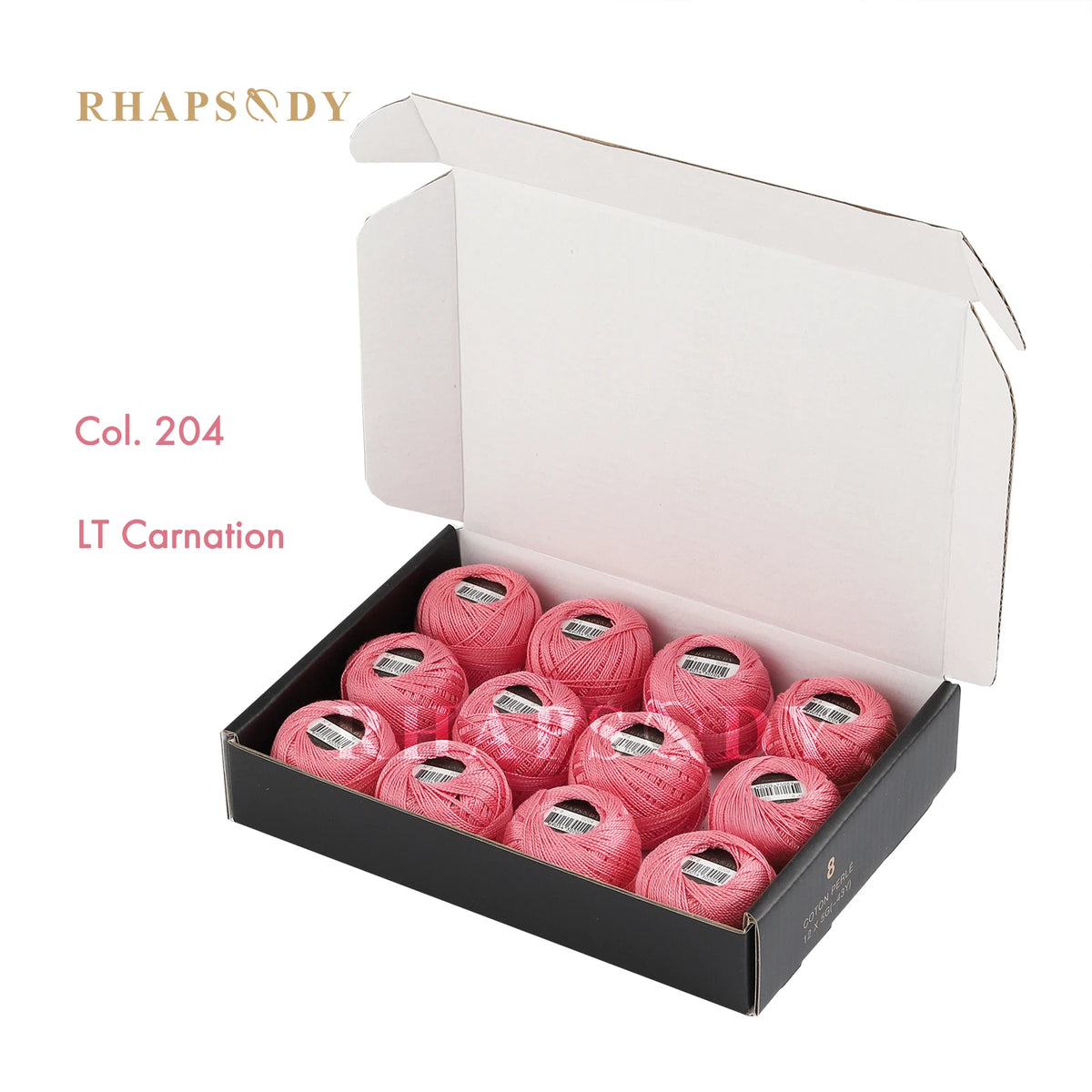 Fil Coton Perlé n°8 — Lot de 12 Boules — photo 42