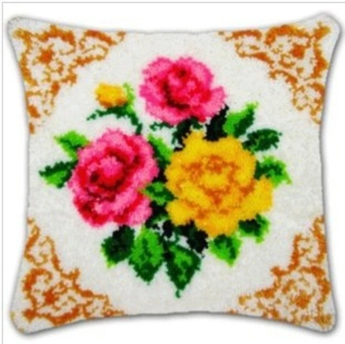 Kit Tapis Point Noué Fleurs & Papillons — photo 18