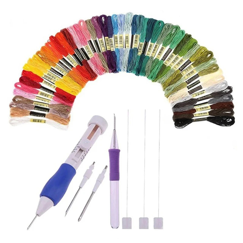 Kit Punch Needle Complet + Boîte — 50 Fils — photo 16