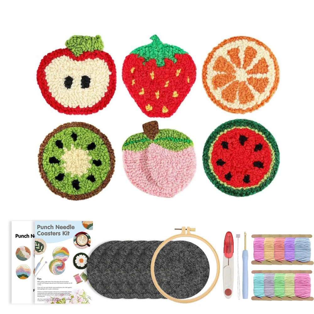 Kit 6 Sous-verres Fruits Gourmands — photo 7