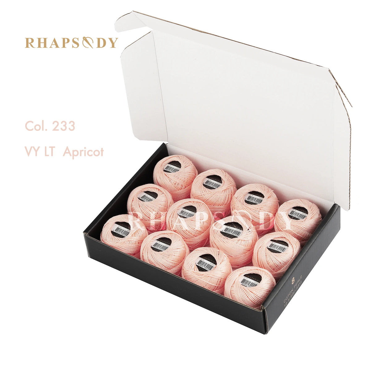 Fil Coton Perlé n°8 — Lot de 12 Boules — photo 63