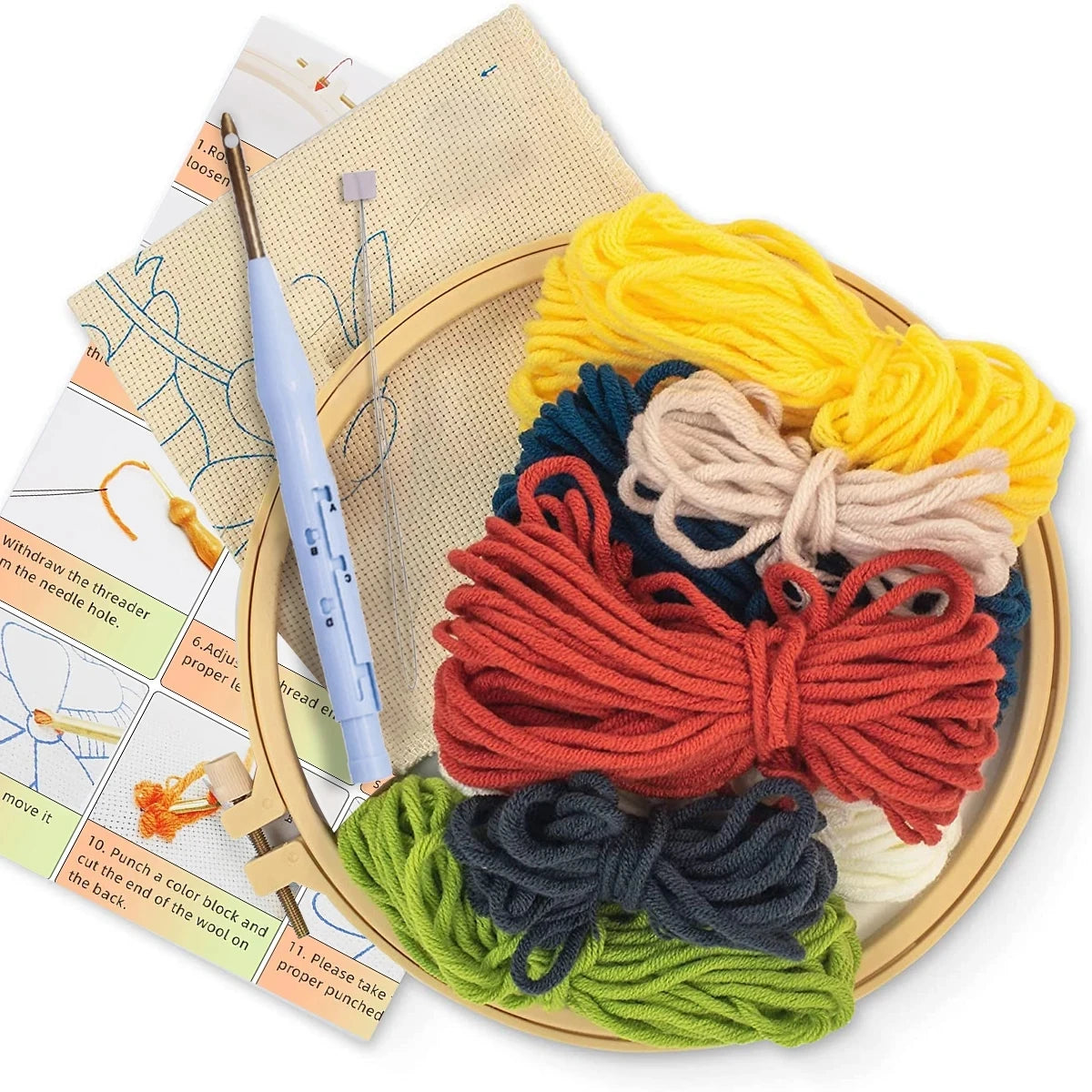 Kit Punch Needle Paysage de Printemps — photo 8