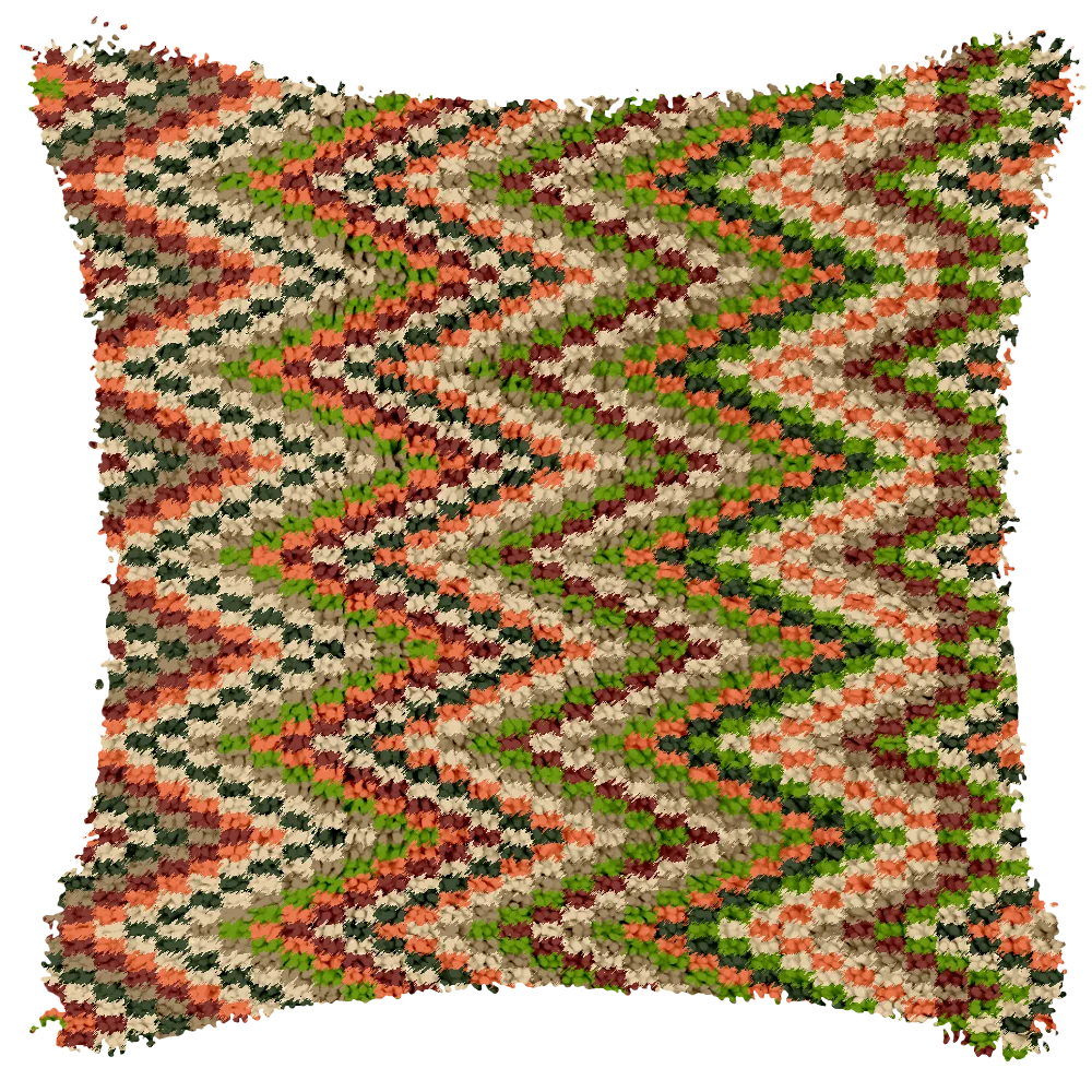 Kit Coussin Point Noué Géométrique — photo 25
