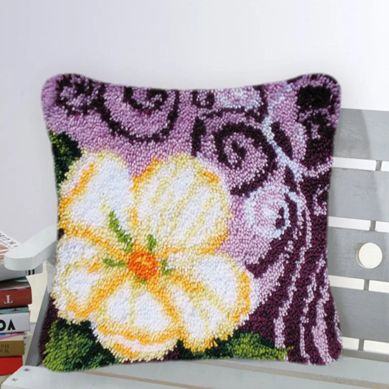 Kit Tapis Point Noué Roses — photo 38