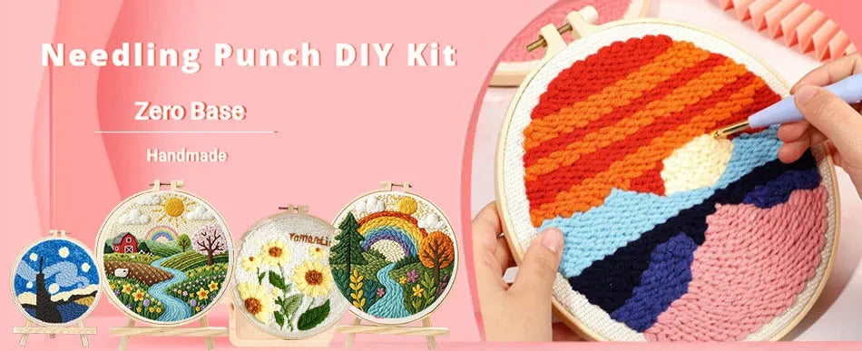 Kit Punch Needle Vache Mignonne — photo 7