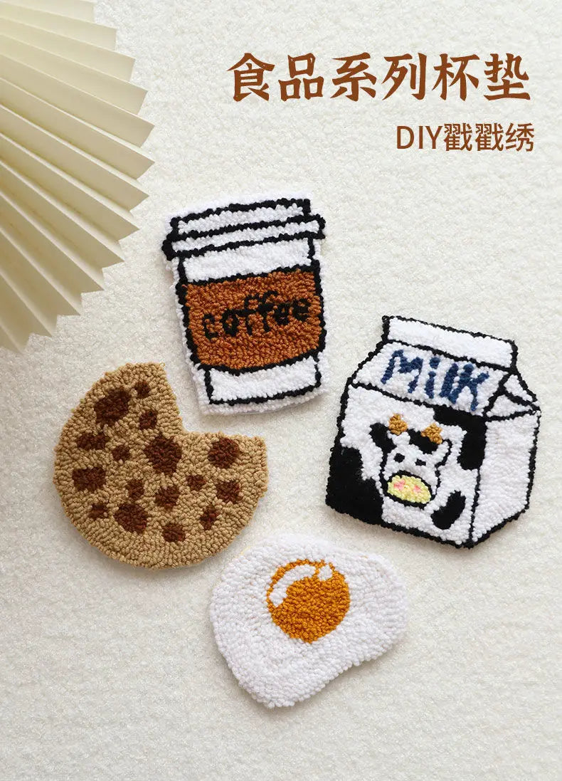 Kit 6 Sous-verres Punch Needle Cosy — photo 8
