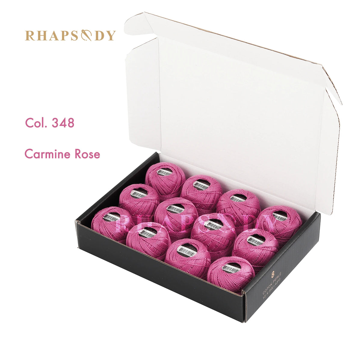 Fil Coton Perlé n°8 — Lot de 12 Boules — photo 29