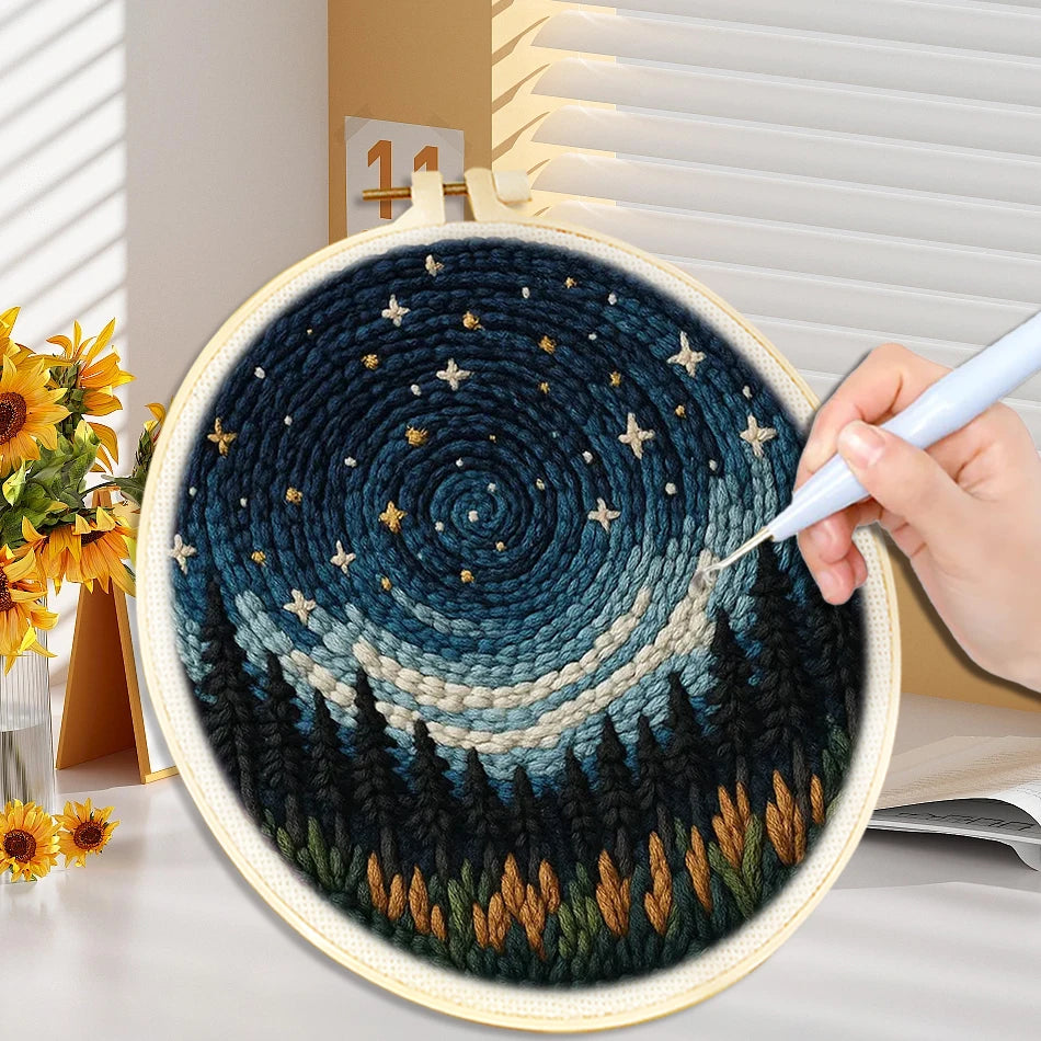 Kit Punch Needle Paysage Adultes II