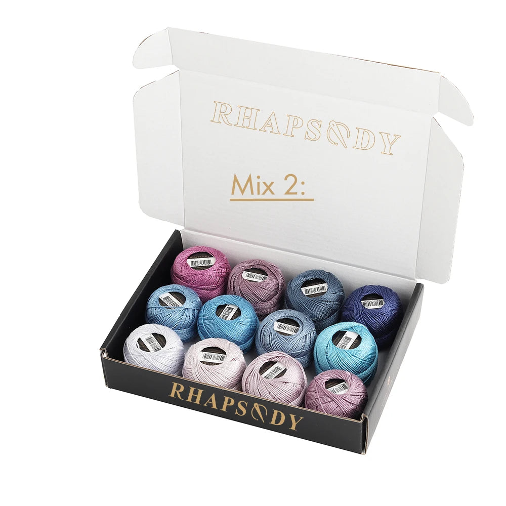 Fil Coton Perlé n°8 — Lot de 12 Boules — photo 84