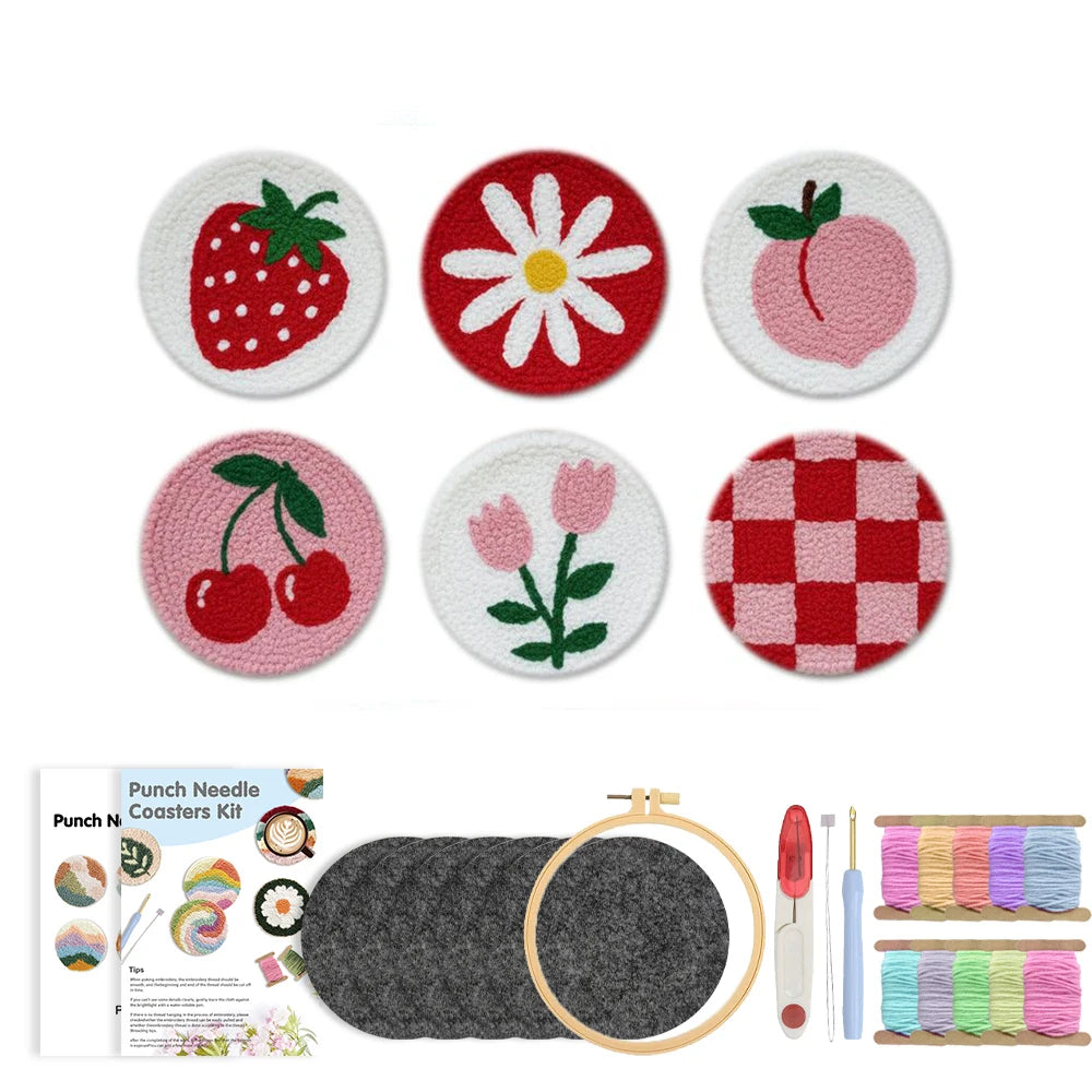Kit 6 Sous-verres Rose Poudré — photo 11