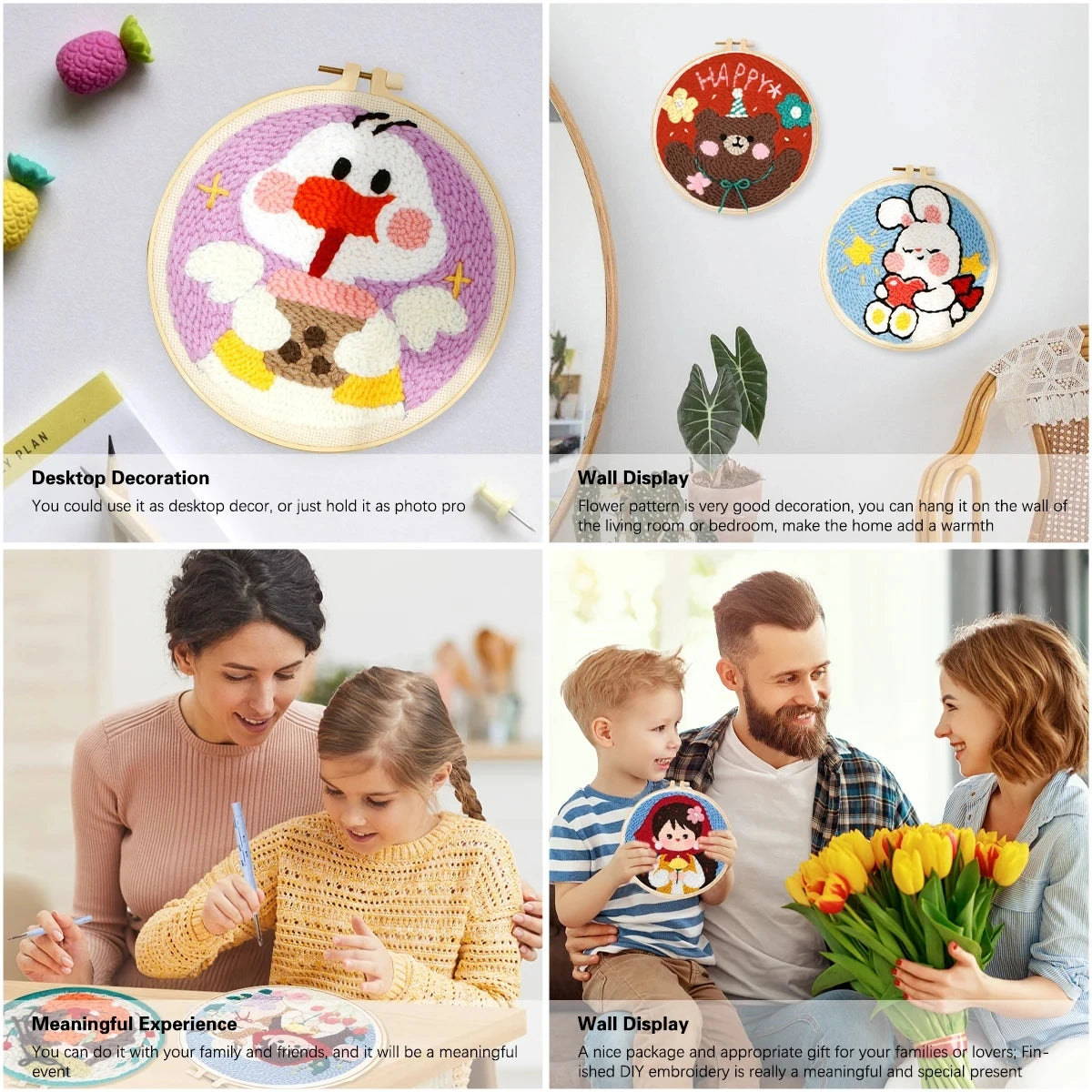 Kit Punch Needle Paysage de Printemps — photo 13