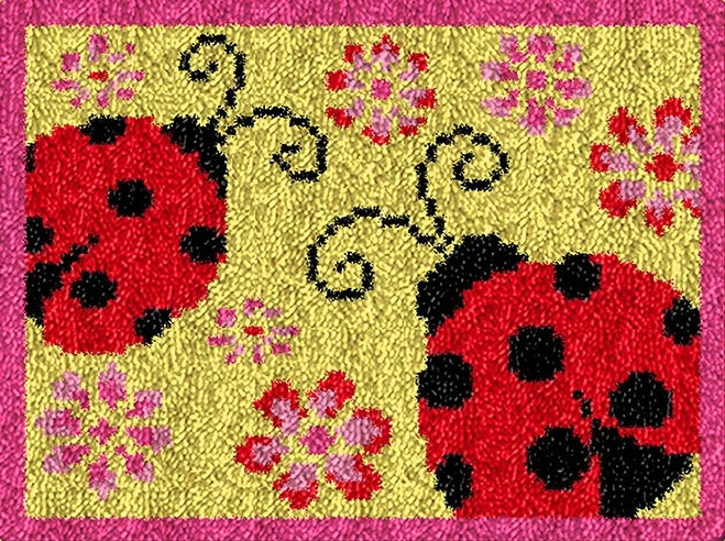 Kit Tapis Point Noué Fleuri — photo 14