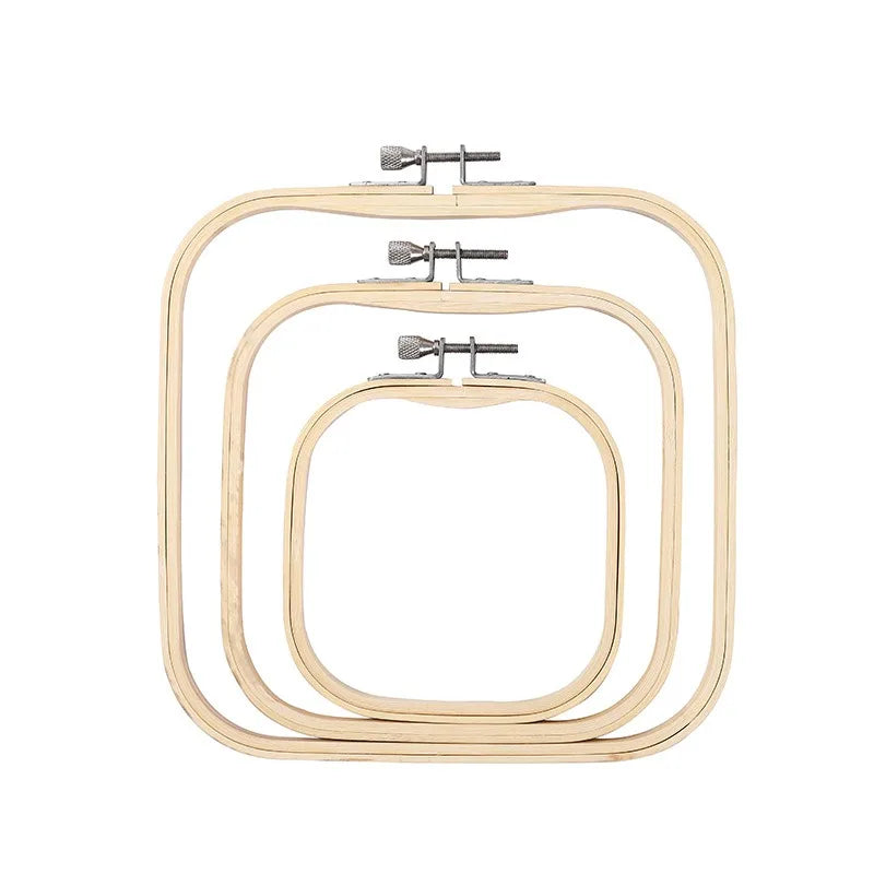 Set 3 Tambours Carrés Bambou — photo 6