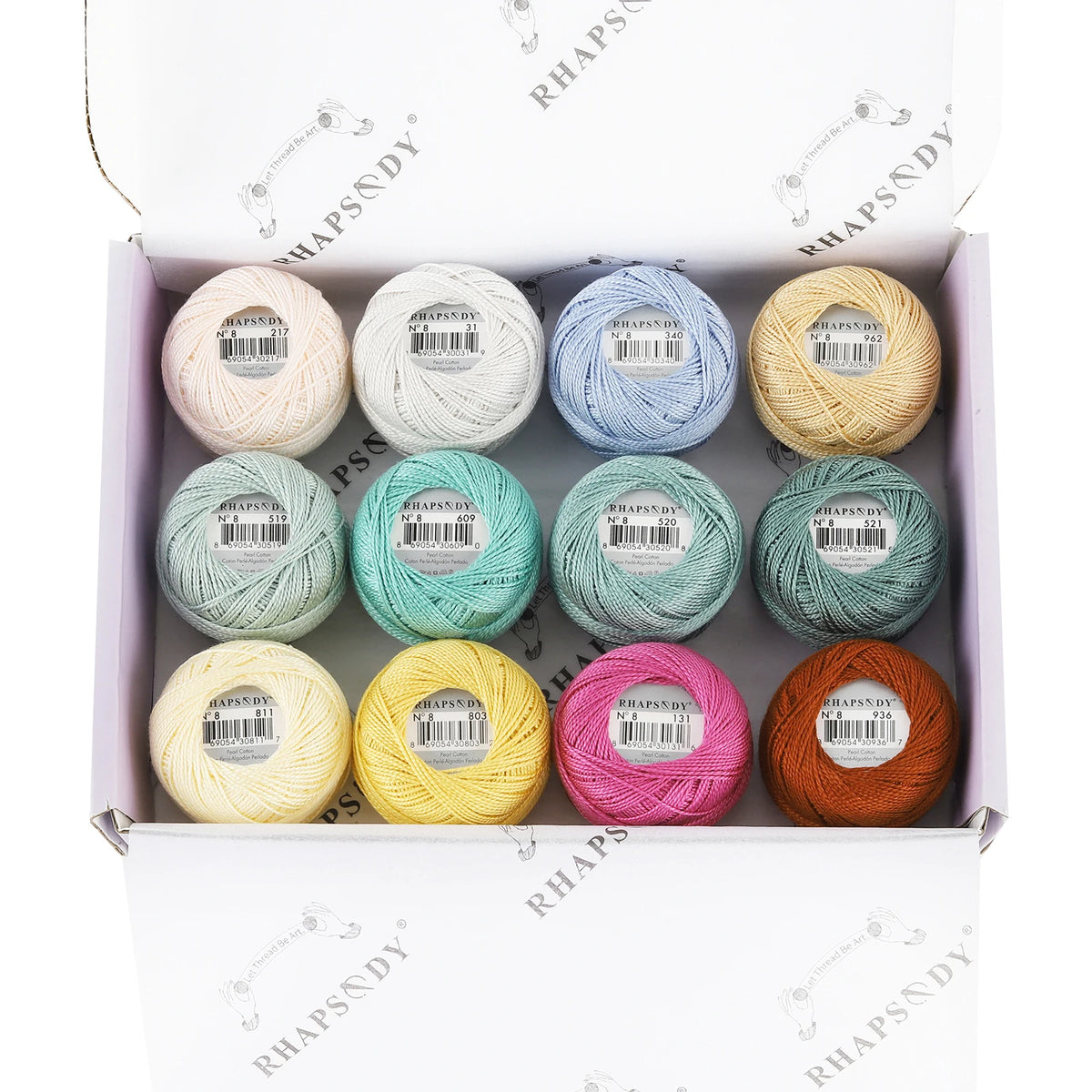 Fil Coton Perlé n°8 — Lot de 12 Boules — photo 111
