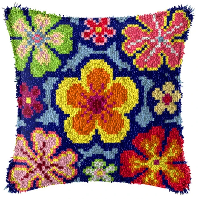 Kit Tapis Point Noué Fleurs & Papillons — photo 10