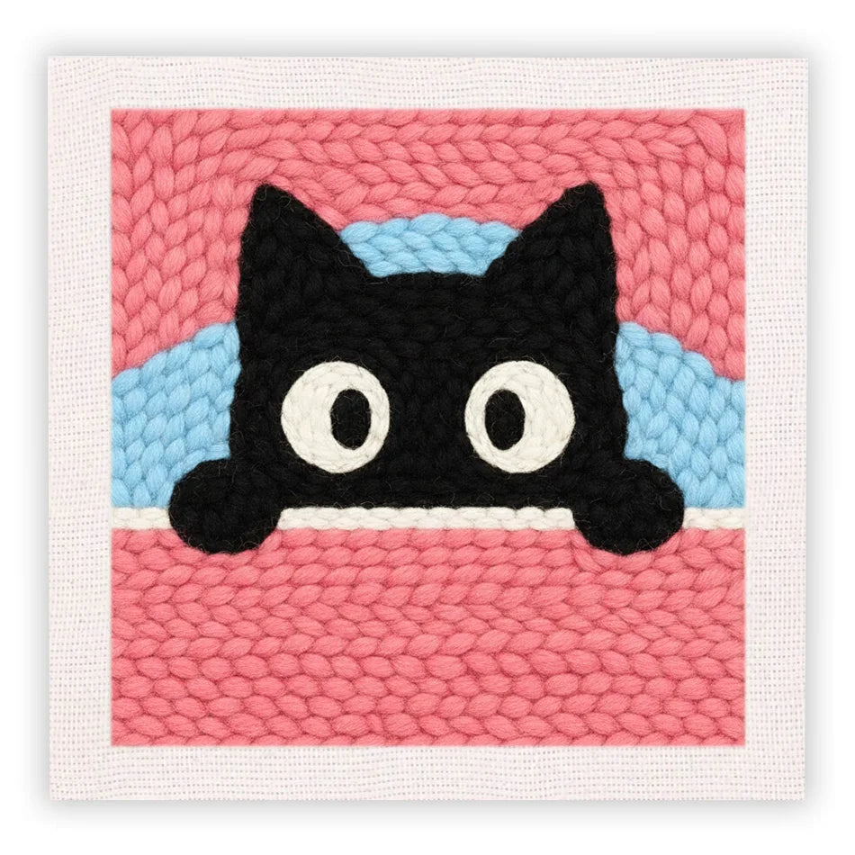 Kit Punch Needle Chat avec Cadre — photo 18