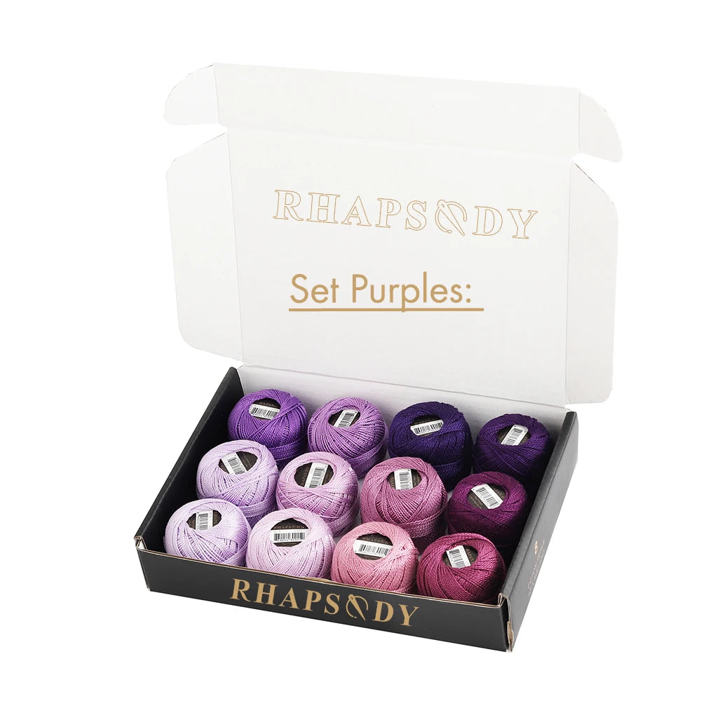 Fil Coton Perlé n°8 — Lot de 12 Boules — photo 74