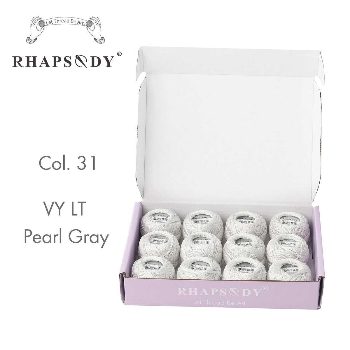 Fil Coton Perlé n°8 — Lot de 12 Boules — photo 137
