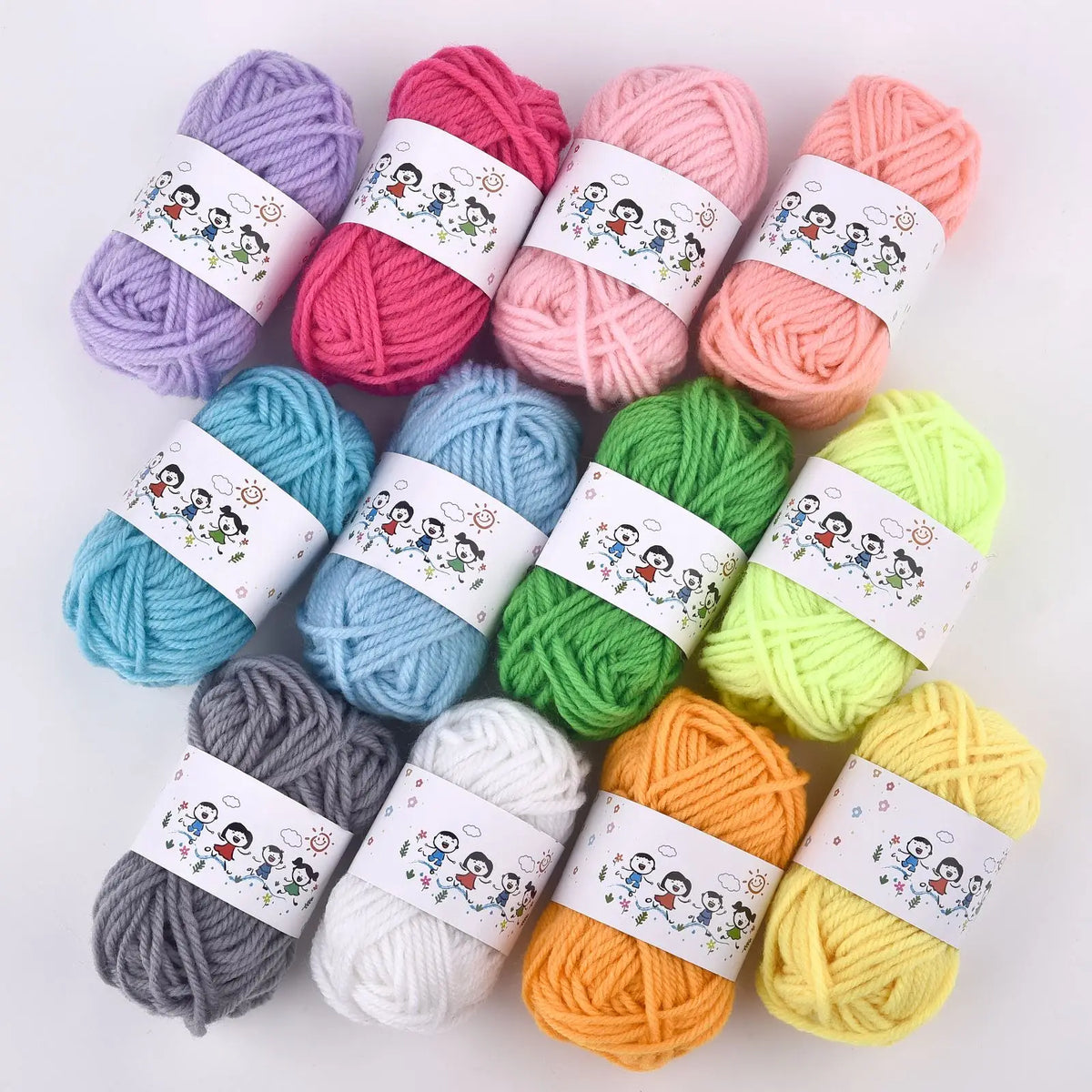 Set 12 Pelotes Colorées Enfants — photo 21