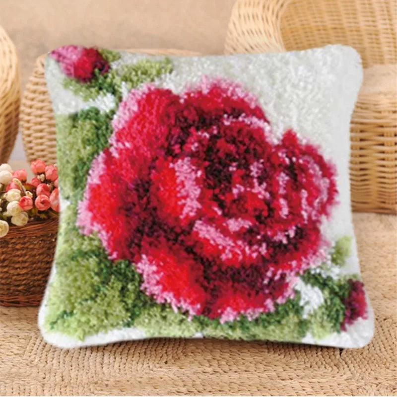 Kit Tapis Point Noué Roses — photo 7
