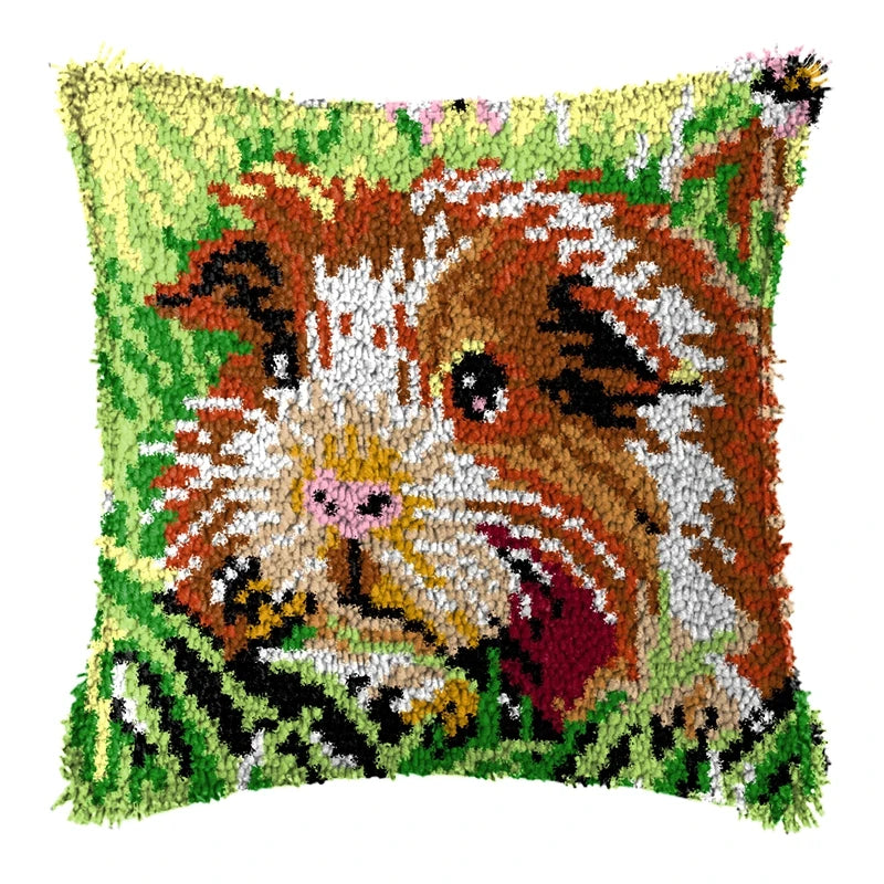 Kit Coussin Point Noué Lapin & Chat — photo 6
