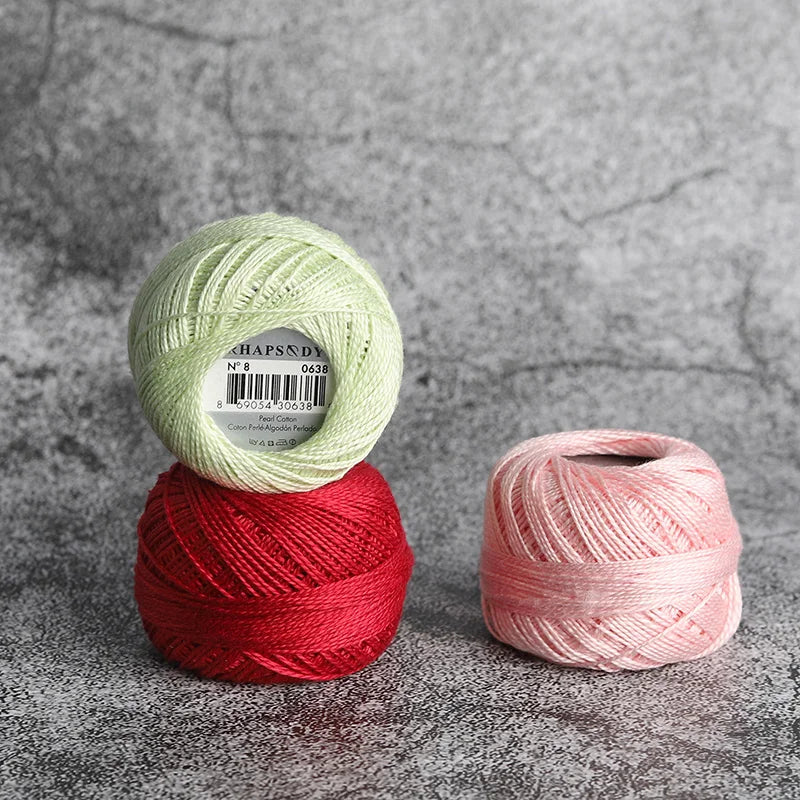 Fil Coton Perlé n°8 — Lot de 12 Boules — photo 15
