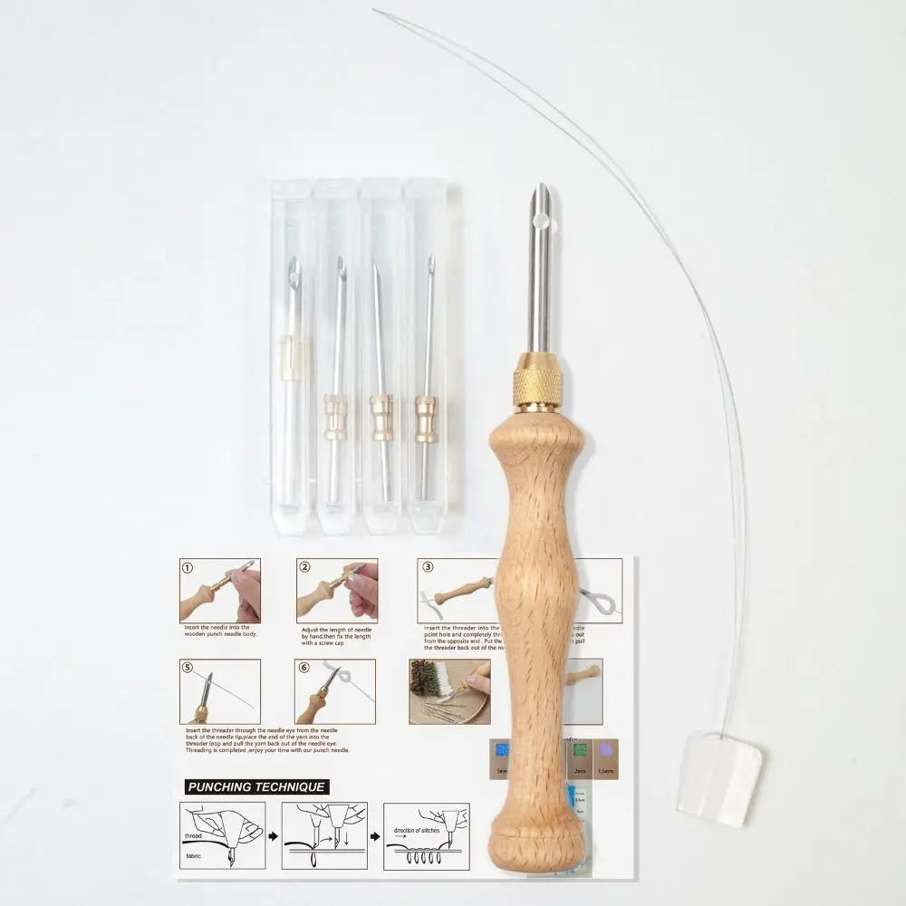 Stylo Punch Needle Réglable + Accessoires — photo 8
