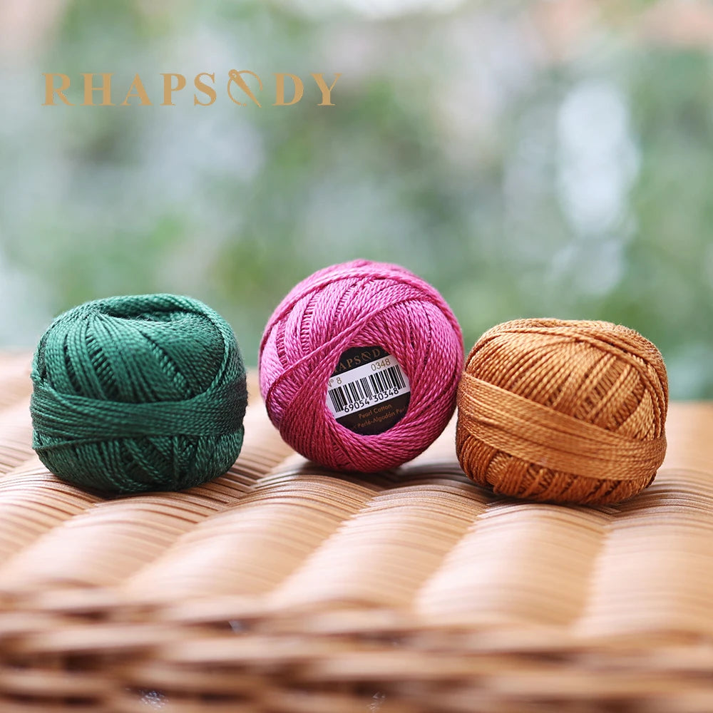 Fil Coton Perlé n°8 — Lot de 12 Boules — photo 97