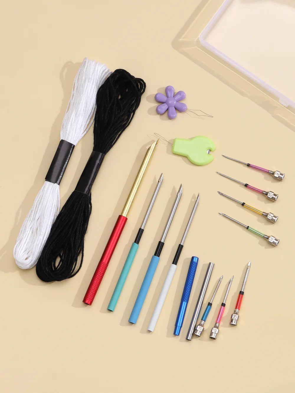 Kit Fournitures Punch Needle — Aiguille Réglable — photo 12