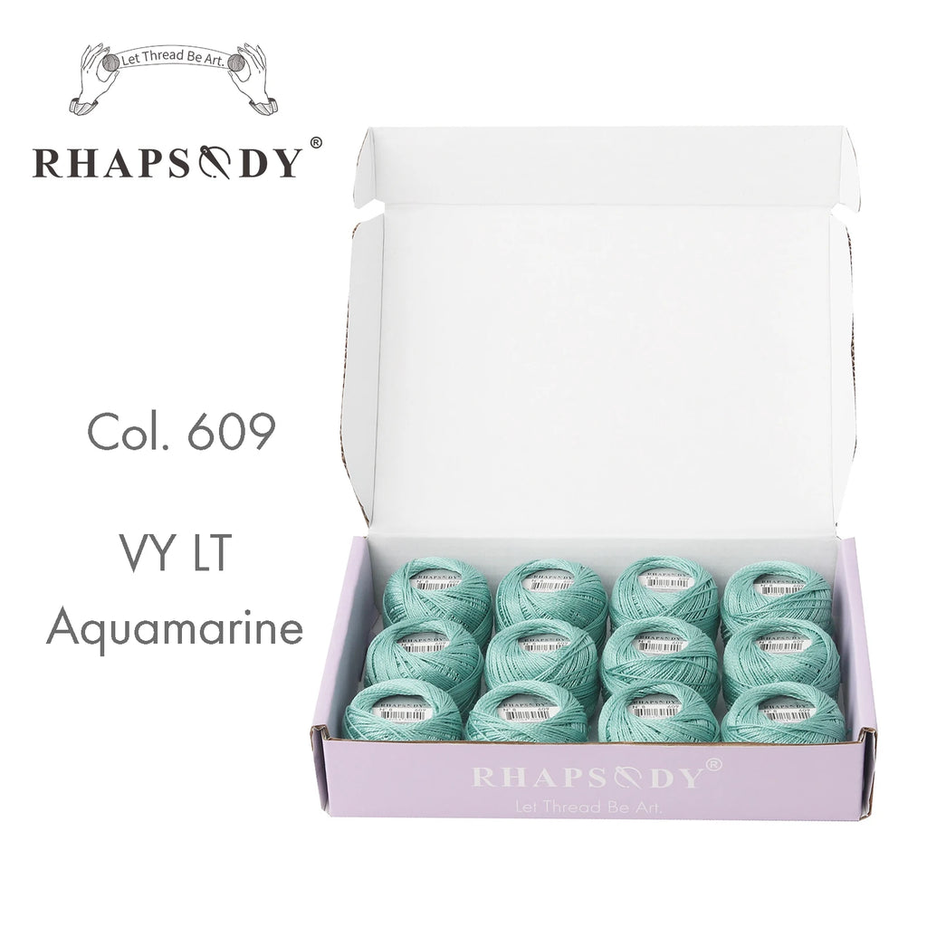 Fil Coton Perlé n°8 — Lot de 12 Boules — photo 145