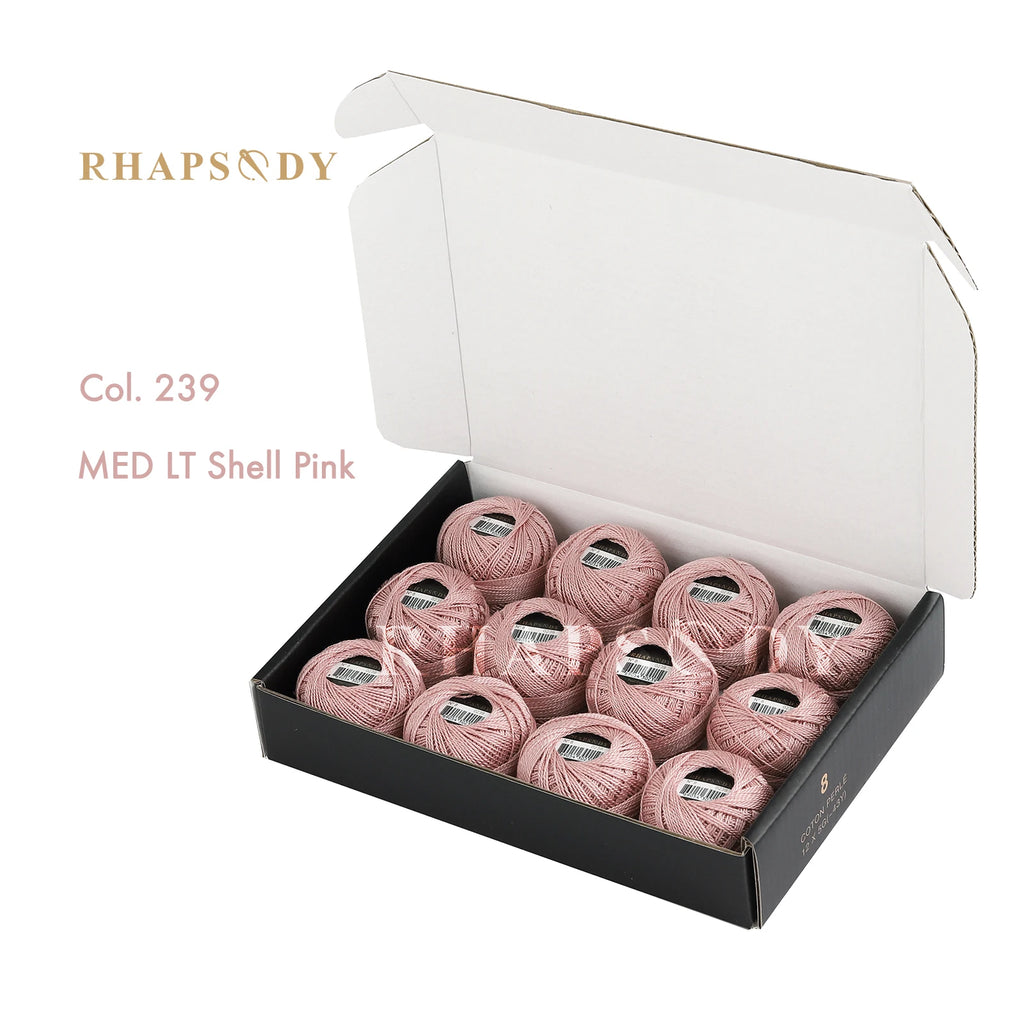 Fil Coton Perlé n°8 — Lot de 12 Boules — photo 68
