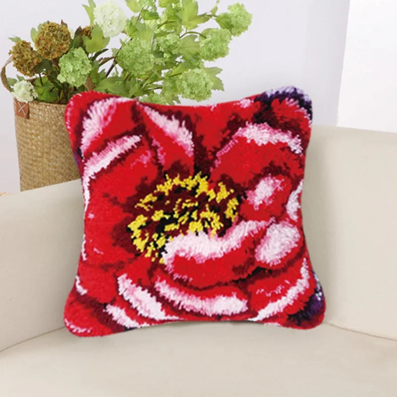 Kit Tapis Point Noué Roses — photo 20