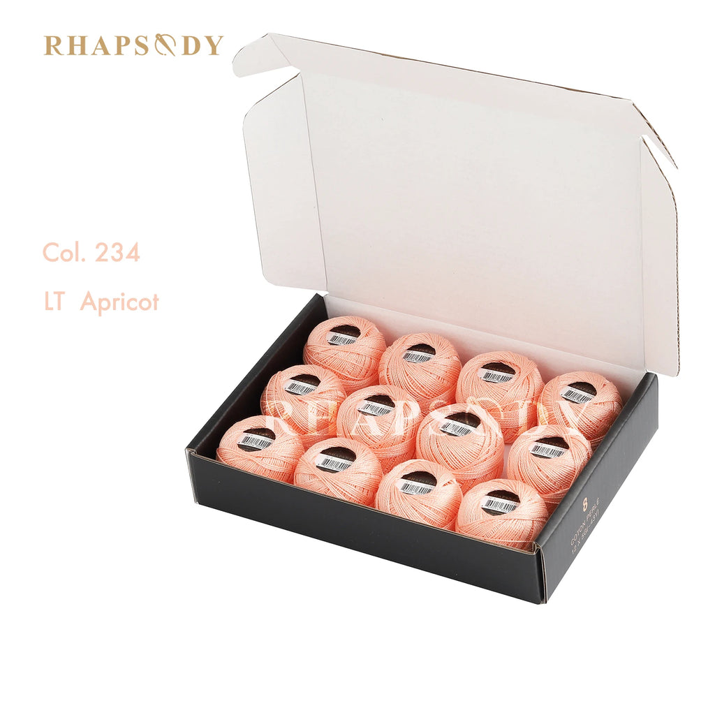 Fil Coton Perlé n°8 — Lot de 12 Boules — photo 64