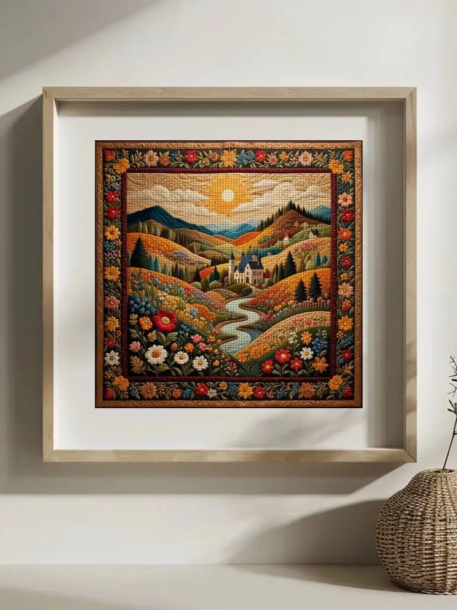 Kit Point de Croix Paysage 30x30 cm — photo 7
