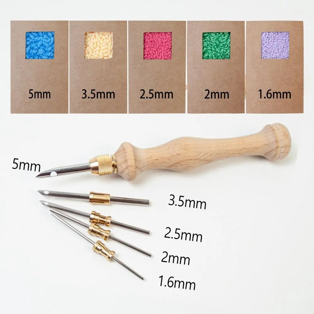 Stylo Punch Needle Réglable + Accessoires — photo 2