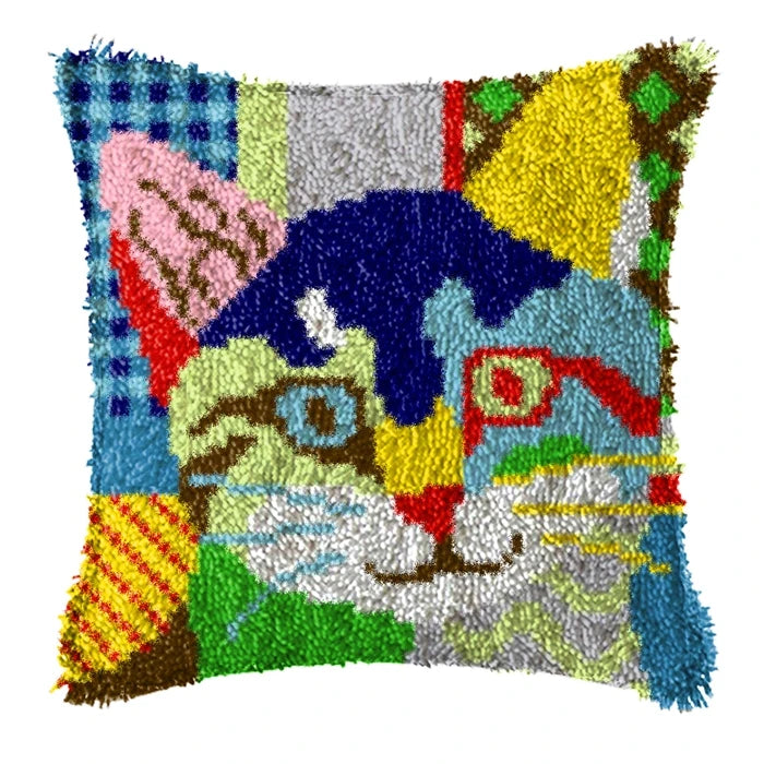 Kit Coussin Point Noué Lapin & Chat — photo 3