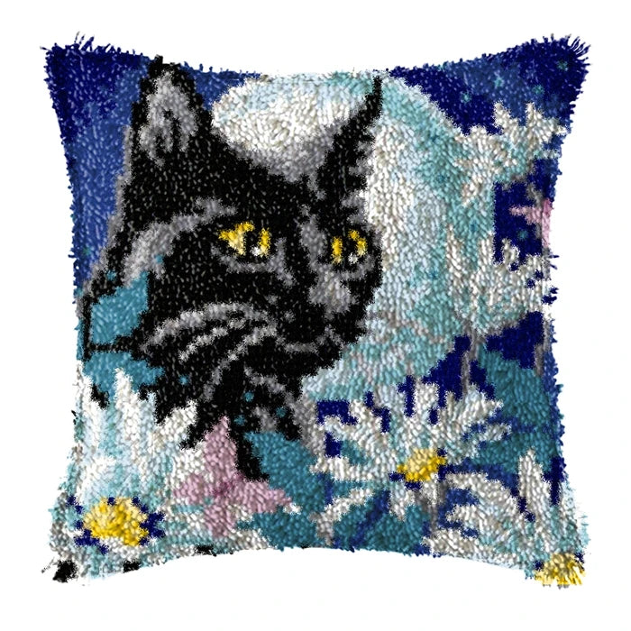 Kit Coussin Point Noué Lapin & Chat — photo 16