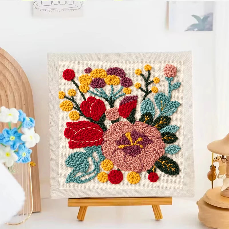Kit Punch Needle Bouquet Floral — photo 2