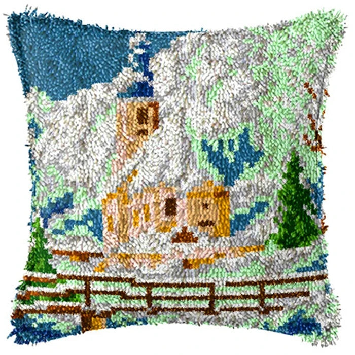 Kit Coussin Point Noué Paysage Fleuri — photo 8