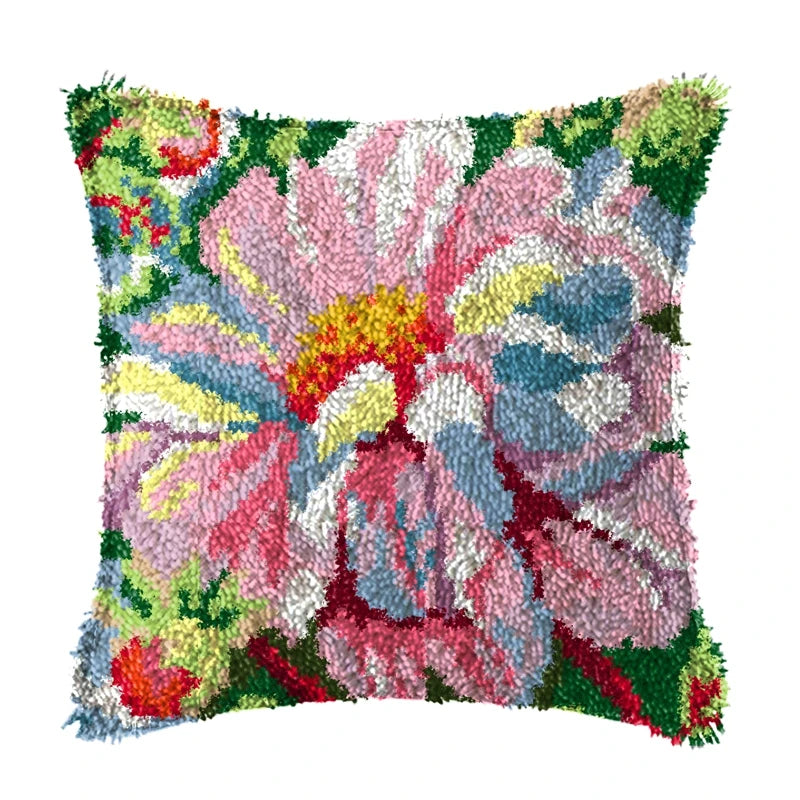 Kit Tapis Point Noué Fleurs & Papillons — photo 24