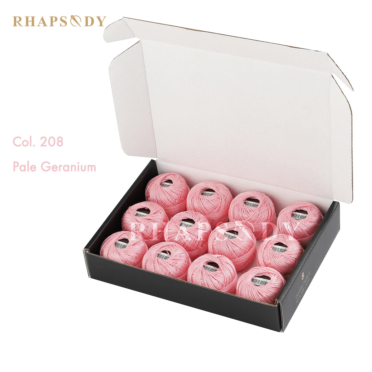 Fil Coton Perlé n°8 — Lot de 12 Boules — photo 56
