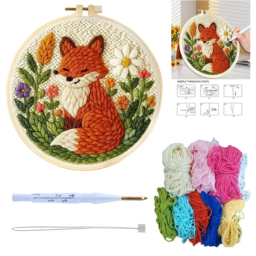 Kit Punch Needle Renard — photo 2