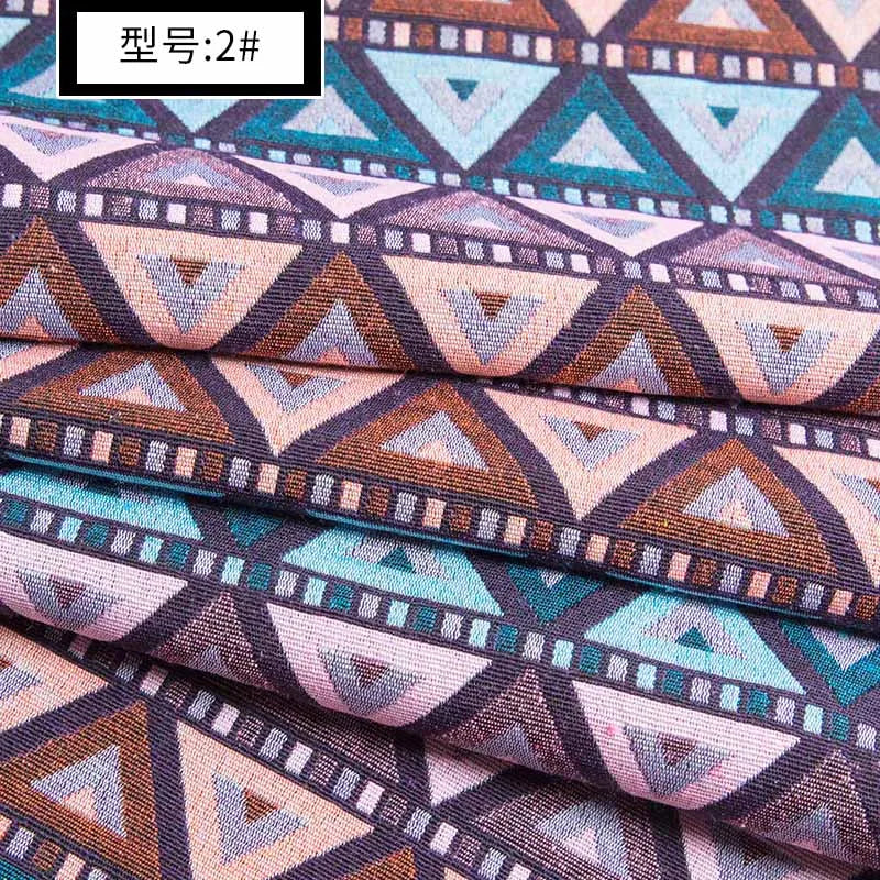 Tissu Lin Coton Ethnique au Mètre — photo 63