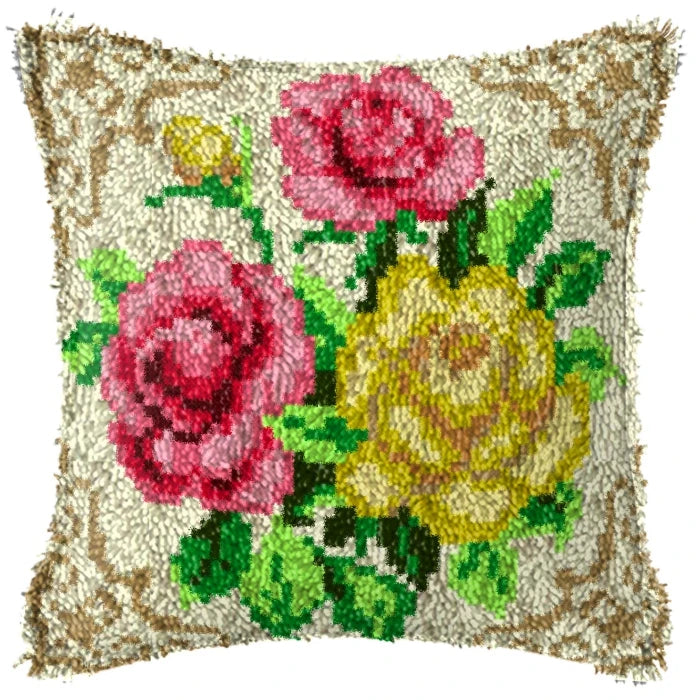 Kit Coussin Point Noué Paysage Fleuri — photo 23