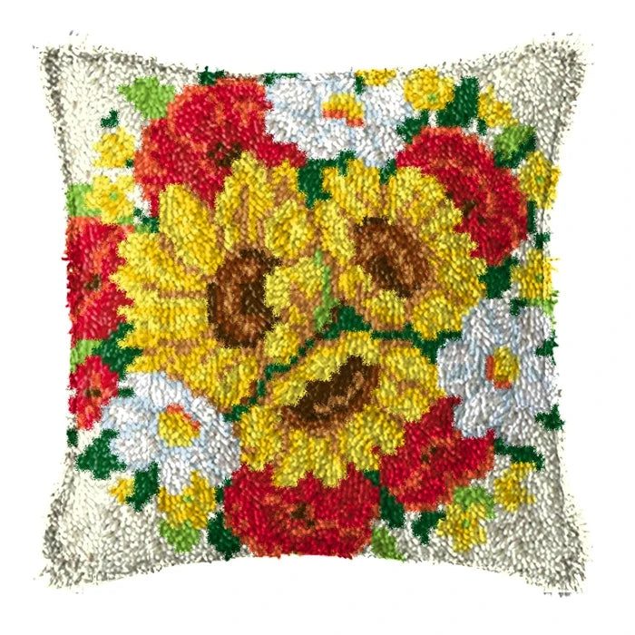 Kit Tapis Point Noué Fleurs & Papillons — photo 15