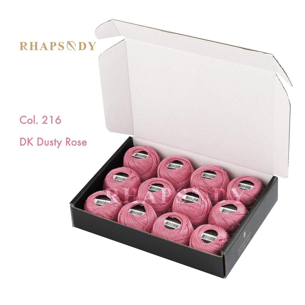 Fil Coton Perlé n°8 — Lot de 12 Boules — photo 61